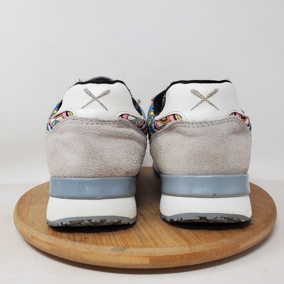 Inkkas Jogger Shoes Womens 8 Brazil Colorful Suede Desert Low Top Retro Sneaker - Picture 9 of 14